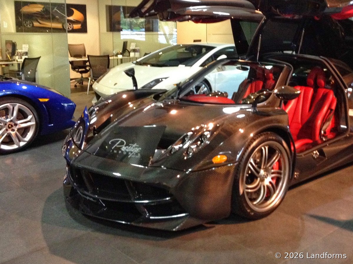 Pagani Huayra photographed by Darin Chamberlin at Lamborghini Miami