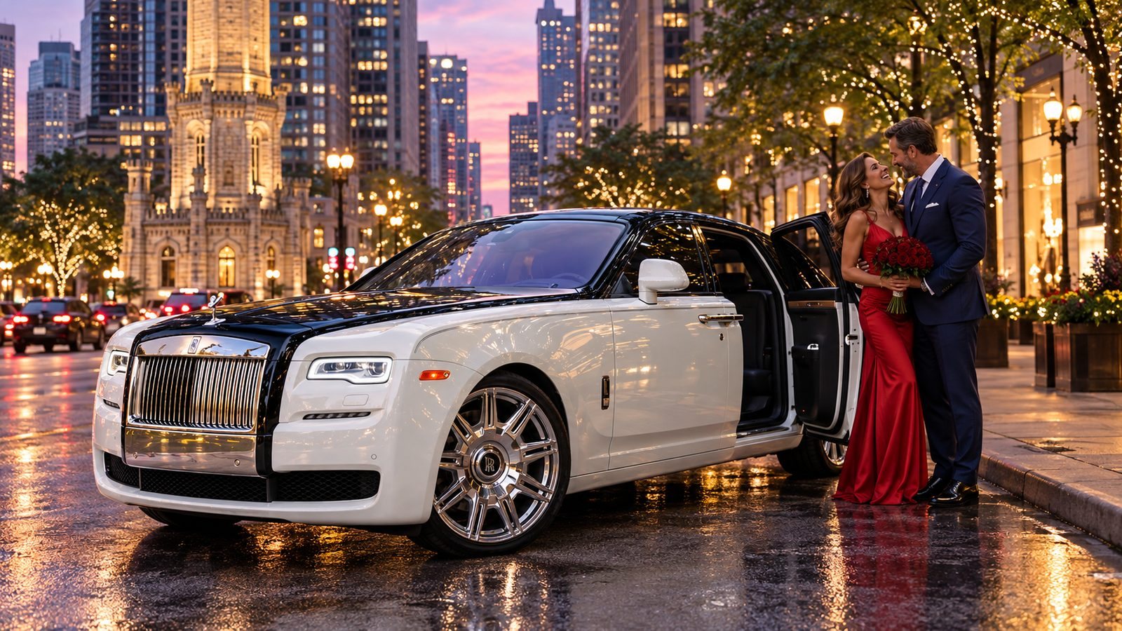 Anniversaries with a car from Lambo Chicago